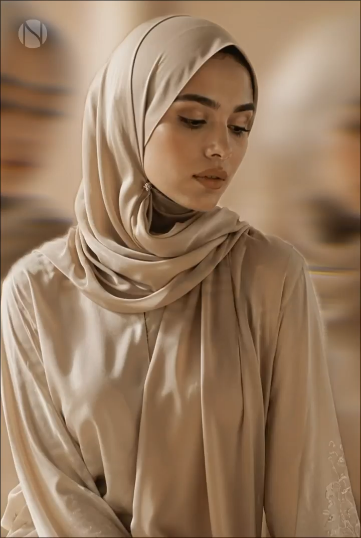Lanora modest fashion editorial portrait